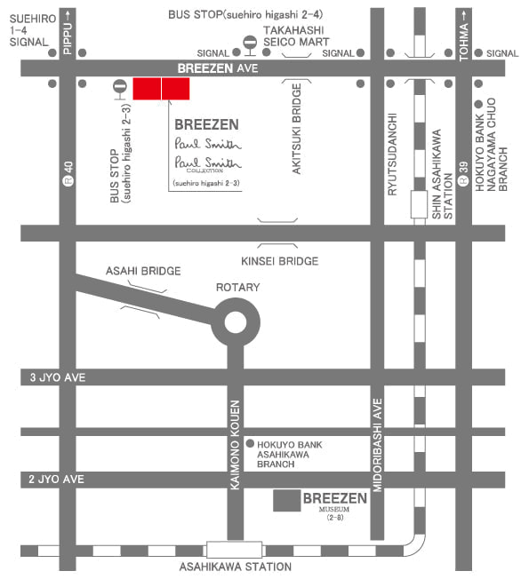 Paul Smith COLLECTION MAP